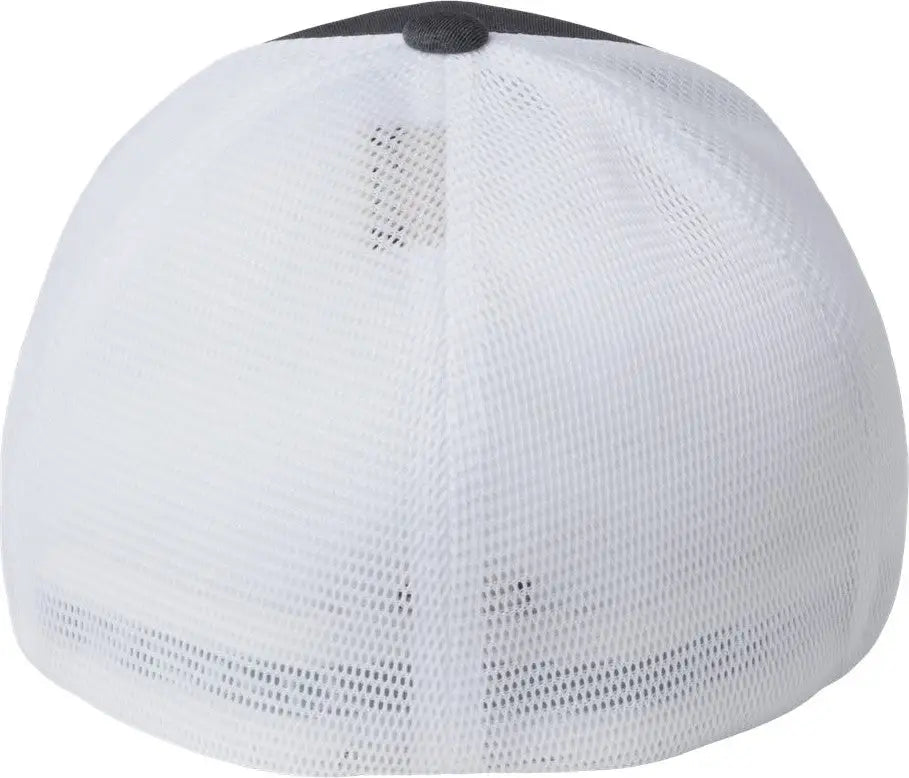 Flexfit 5511up Unipanel™ Trucker Cap - Melange Dark Grey White - Gray / S/m