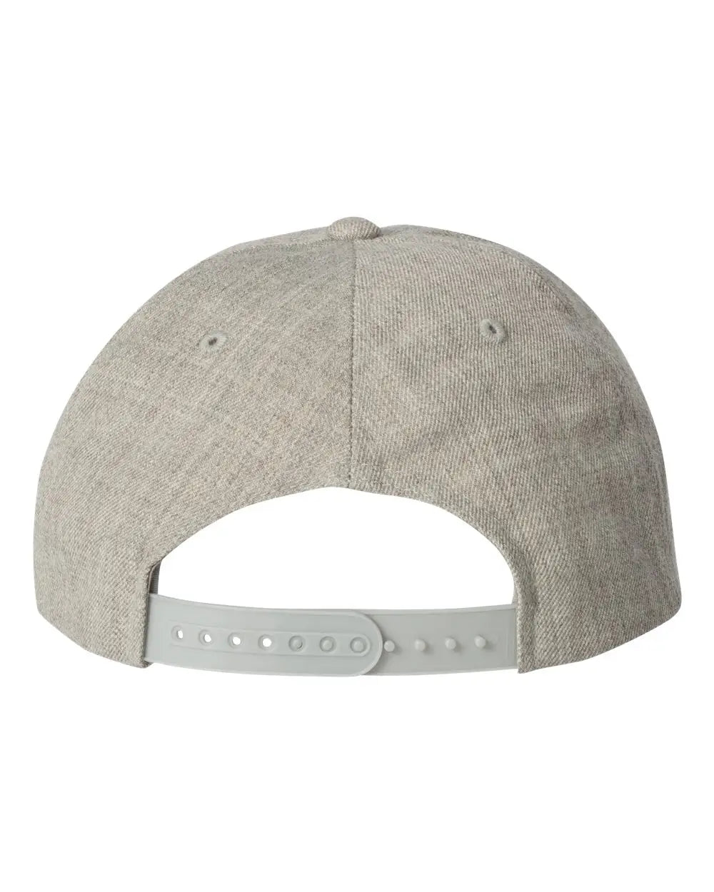 Yp Classics 5089m Premium Five-panel Snapback Cap - Heather Gray - one Size Fits Most