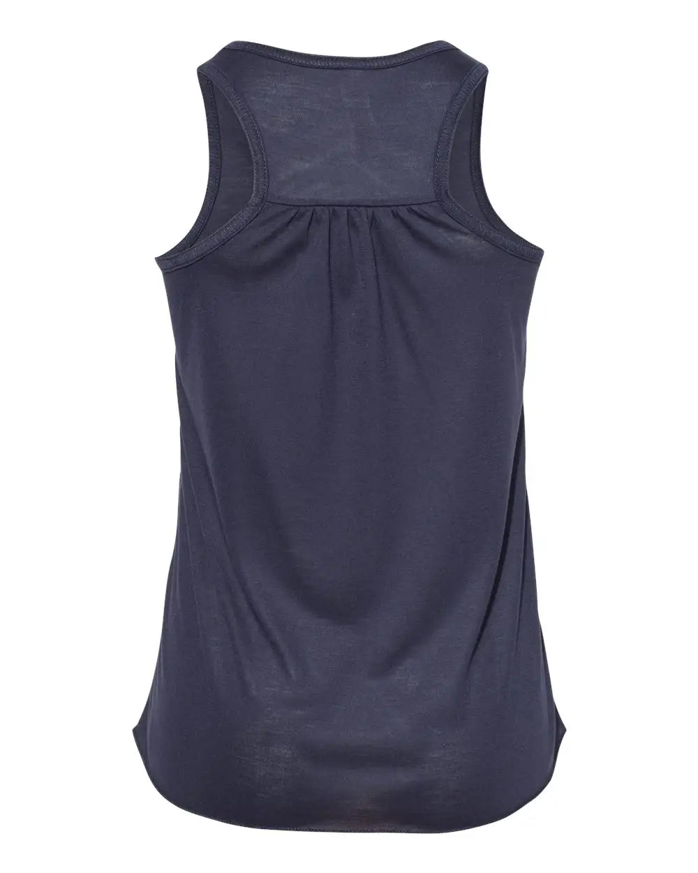 Bella + Canvas 8800y Youth Flowy Racerback Tank - Midnight - Navy / s