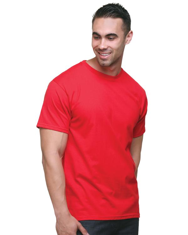 Bayside 2925 Union-Made Fine Jersey T-Shirt - Red