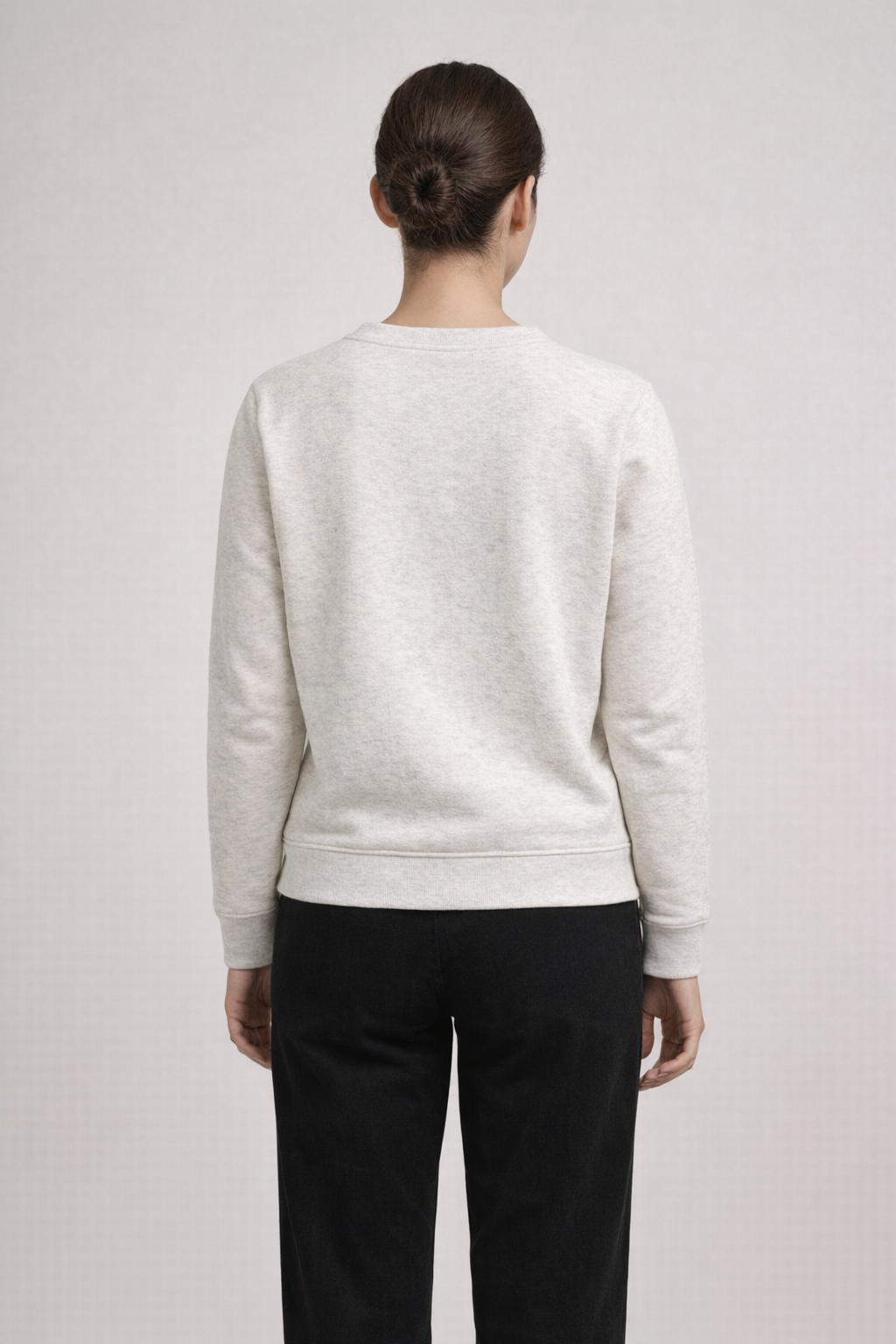 Oatmeal LADIES VINTAGE FLEECE CREW