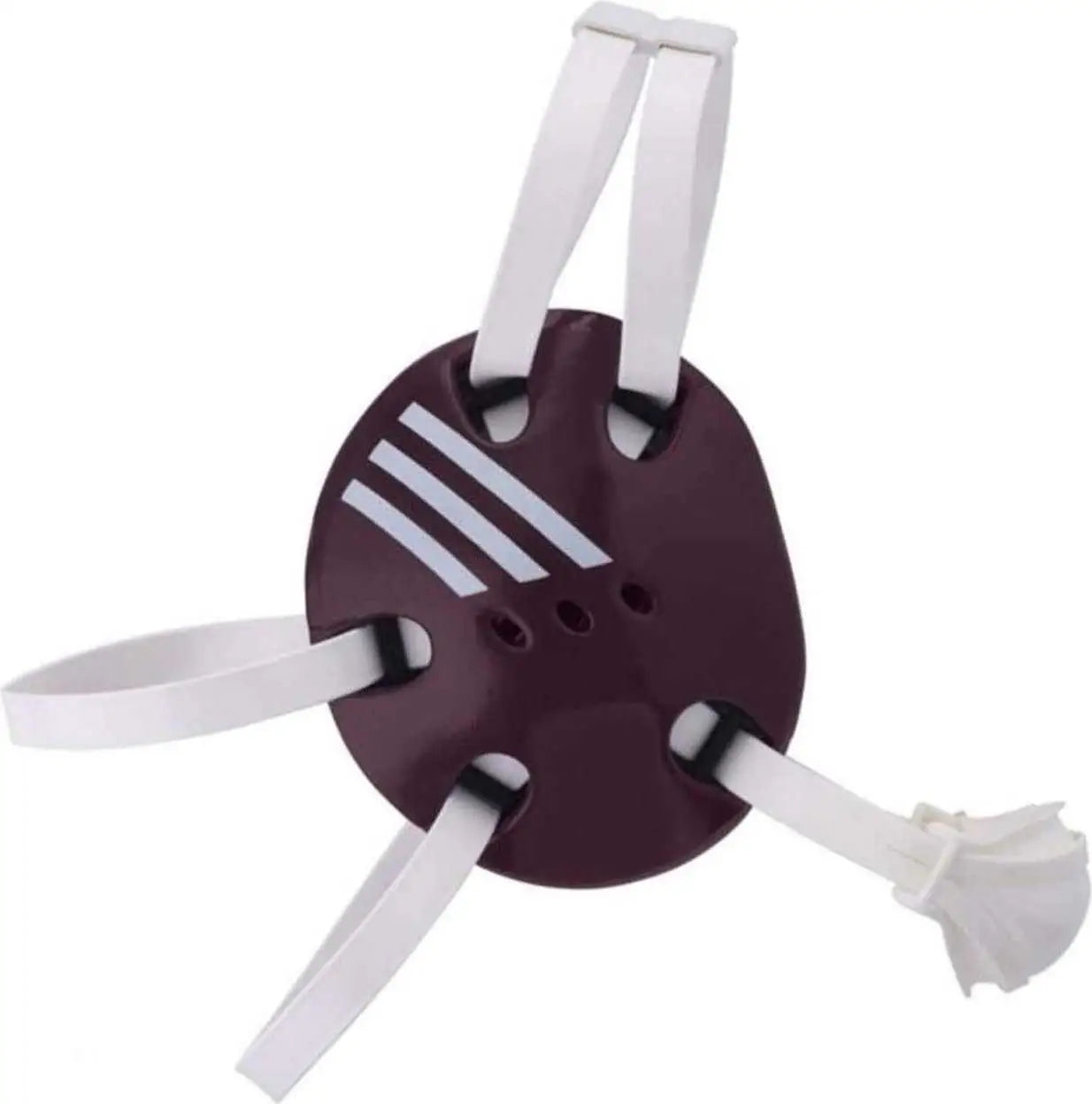 Adidas Ae100 Response Ear Guard - Maroon White - one Size Fits Most