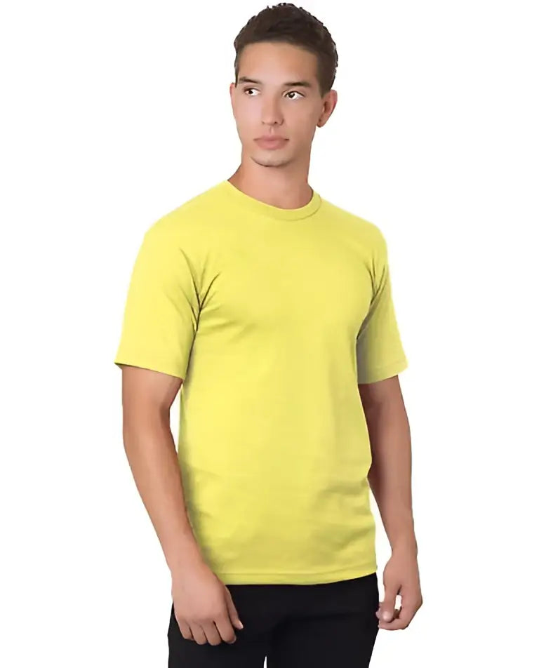 Bayside 5040 Usa-made Midweight T-shirt - Yellow