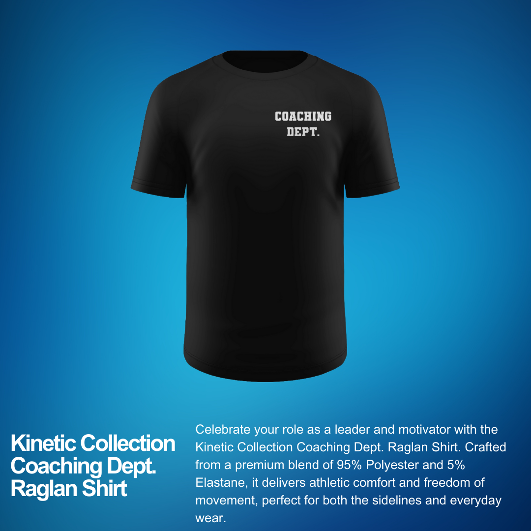 Baden Sports Coaching Dept Raglan Kinetic Tee