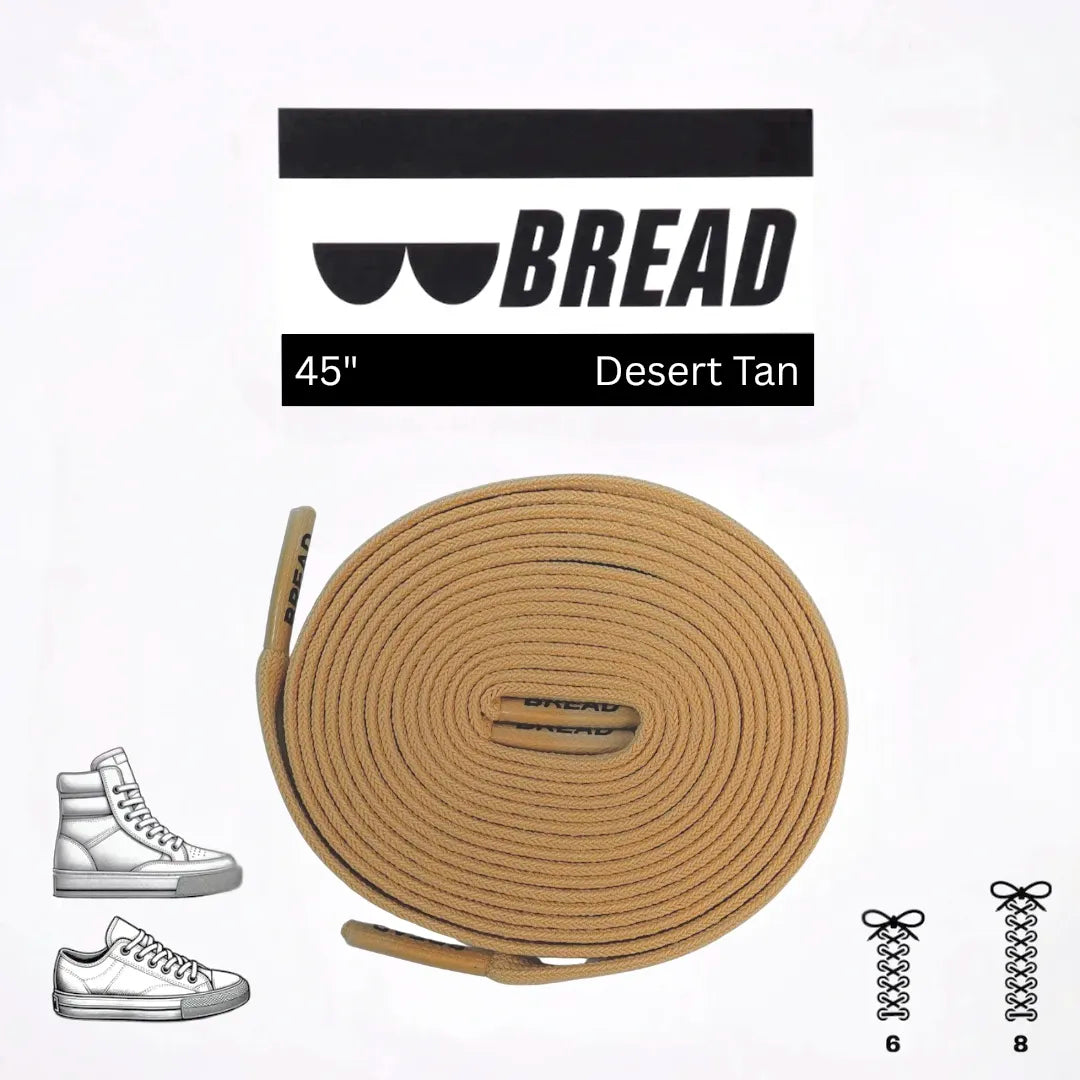 Bread Elastic Shoelace - Desert Tan