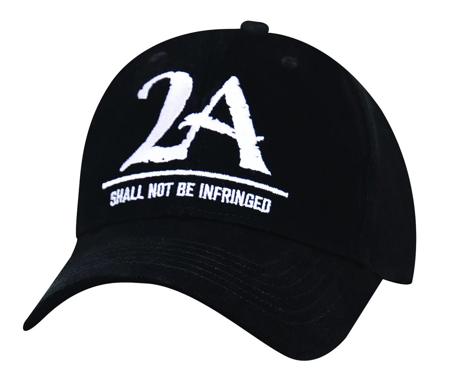 2a ?Shall not be Infringed’ Low Profile Cap - Black