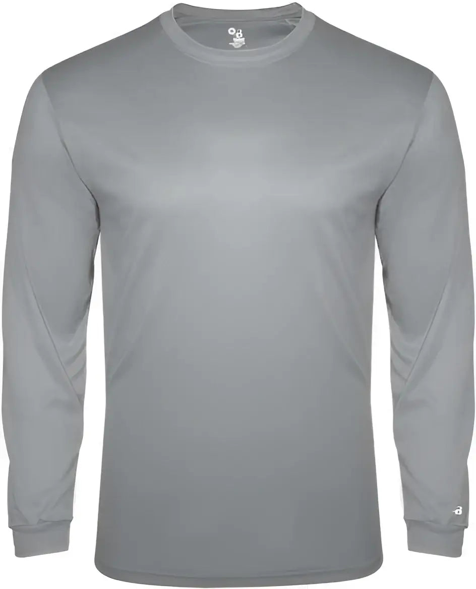 Badger Sport 2944 Tri-blend Long Sleeve Youth Tee - Oxford