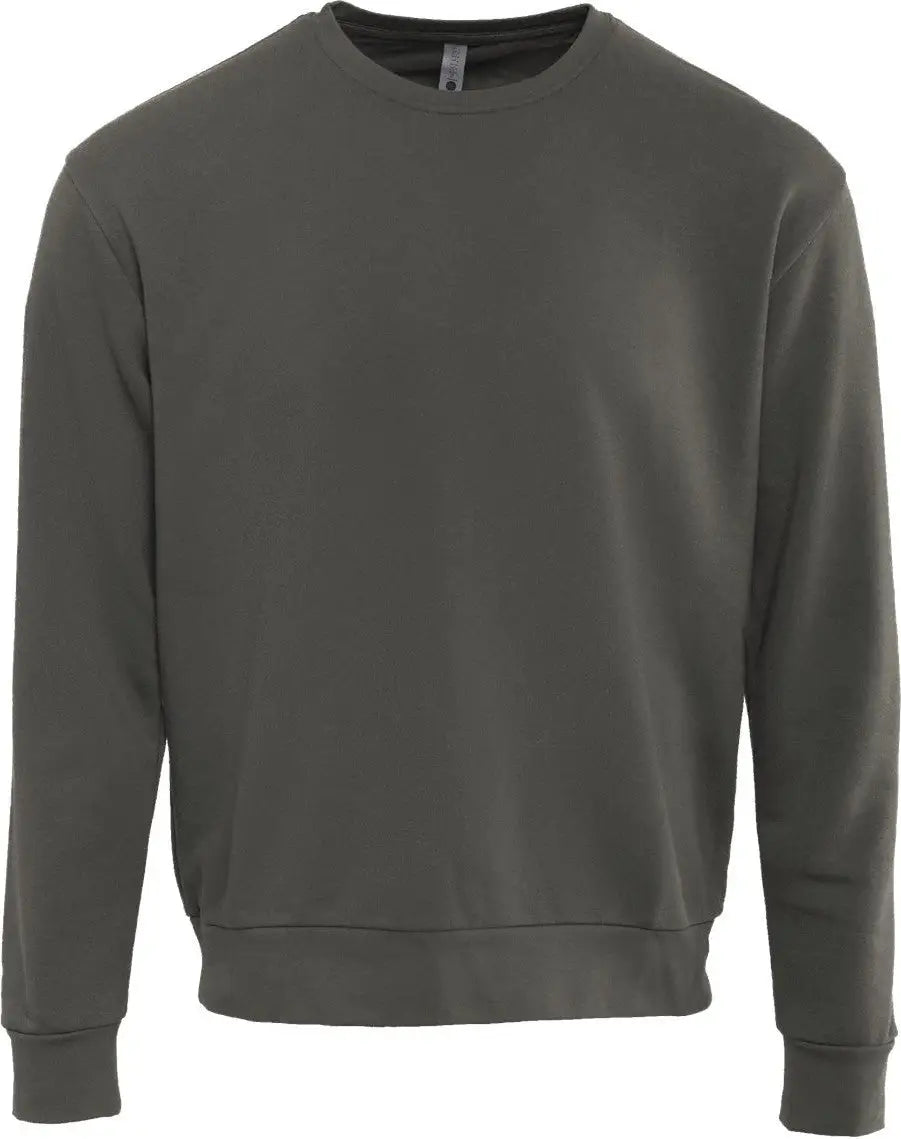 Next Level 9003 Santa Barbara Sweatshirt - Heavy Metal - Adult Xs