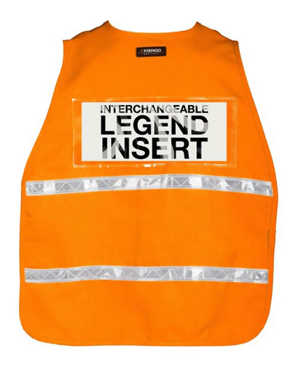 Kishigo 3700ml 3700 Series Incident Command Vest - 3712i Orange - one Size Fits Most