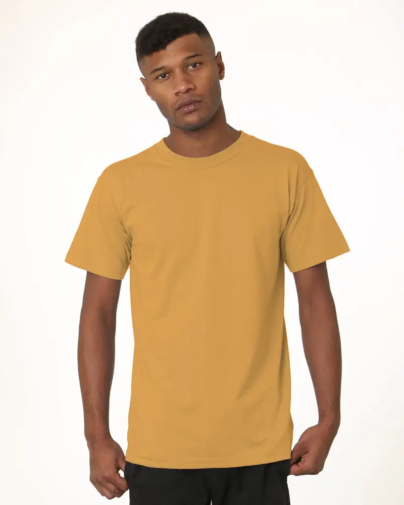 Bayside 5040 Usa-made Midweight T-shirt - Gold