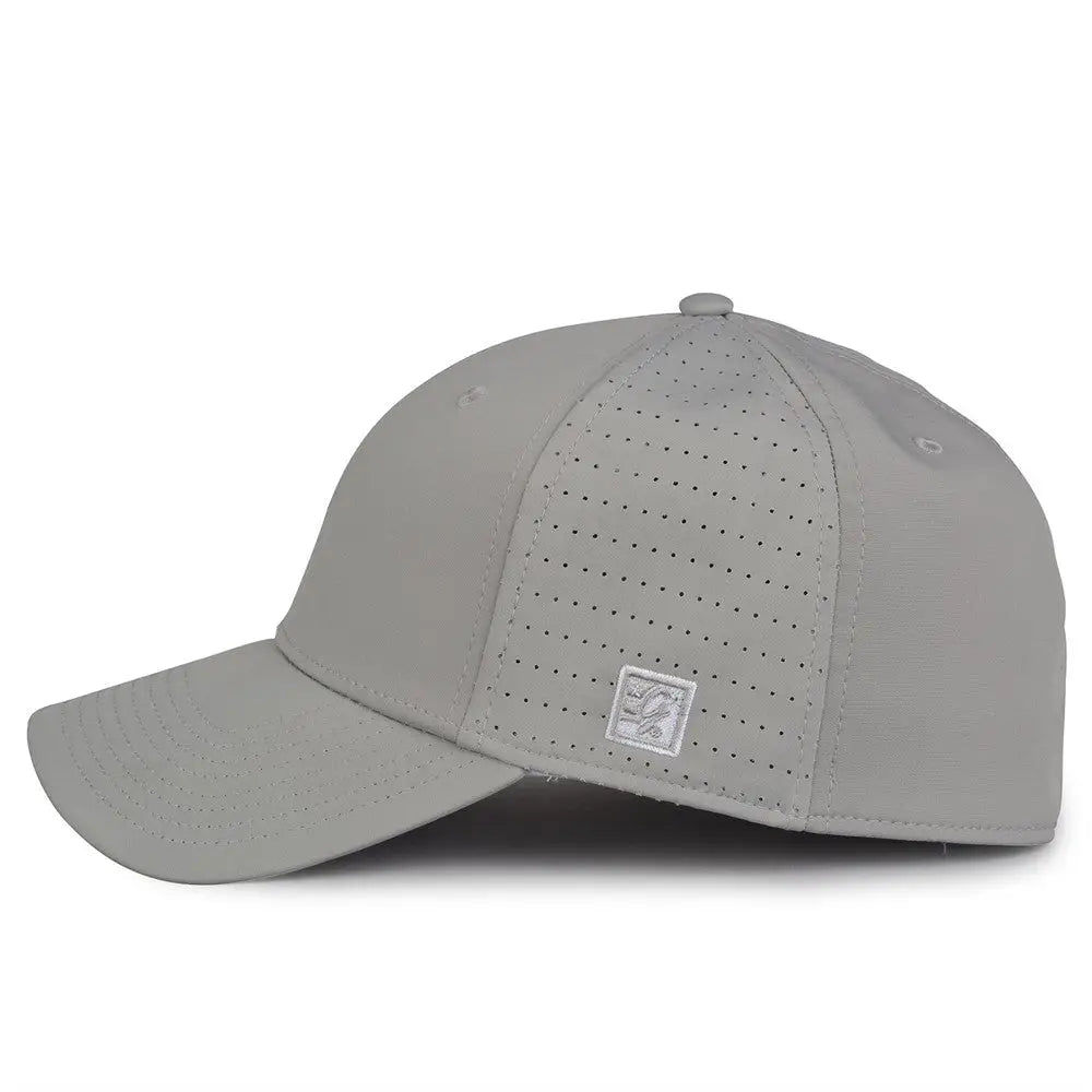 The Game Gb904 Precurved Perforated Gamechanger Cap - Gray