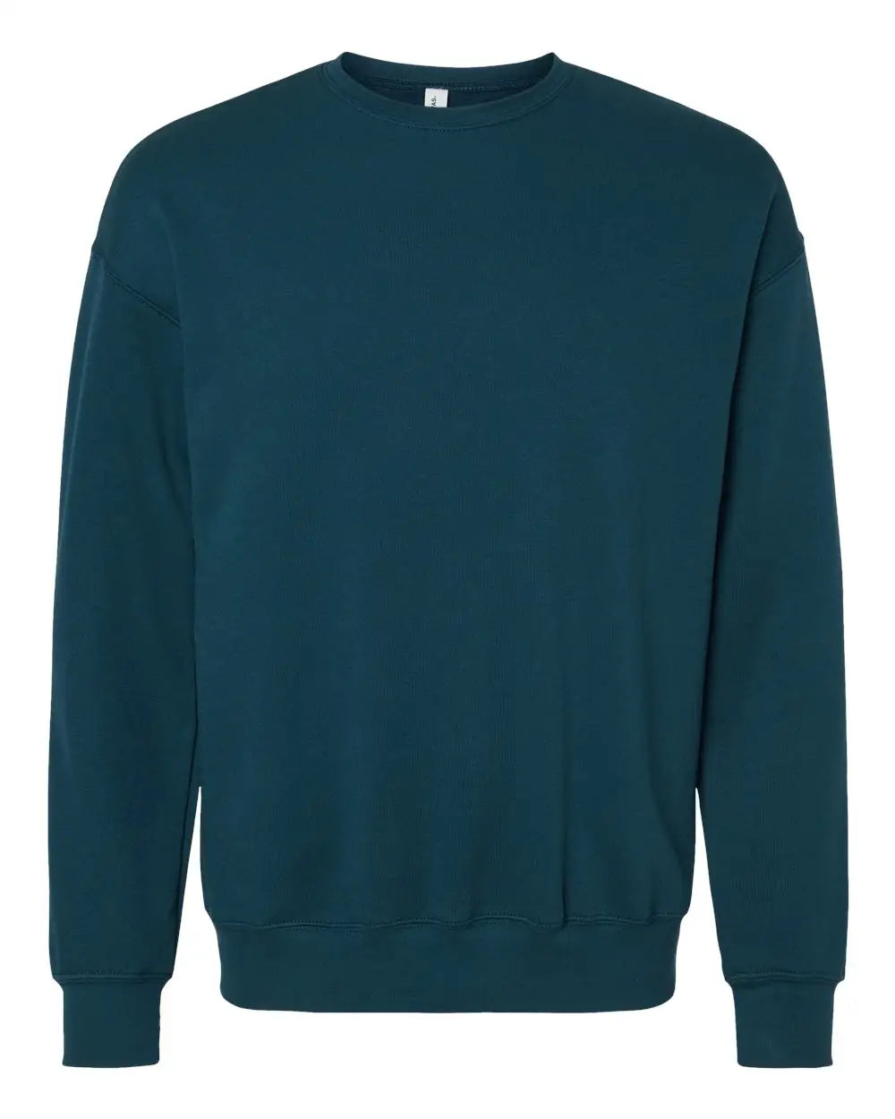 Bella + Canvas 3945 Sponge Fleece Drop Shoulder Crewneck Sweatshirt - Atlantic - Navy / Xs
