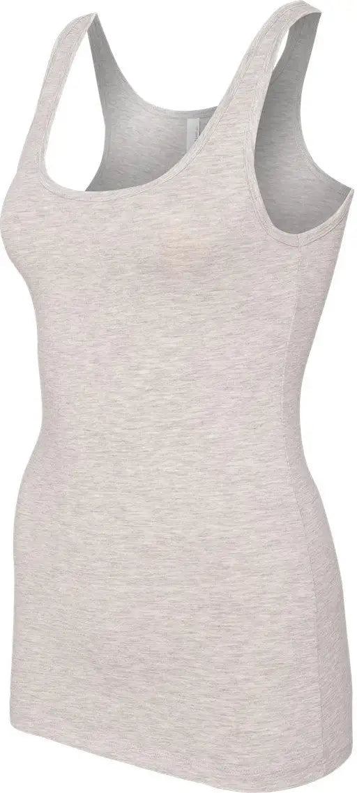 Next Level 3533 Women’s Spandex Jersey Tank - Light Gray / Ladies 2xl