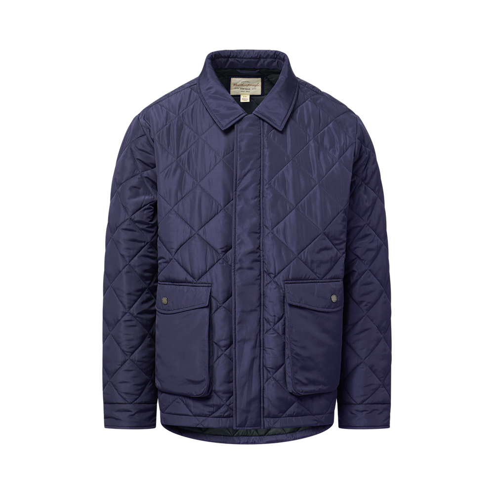 MV Sport 27713 Weatherproof Vintage Diamond Quilted Jacket - Navy Front
