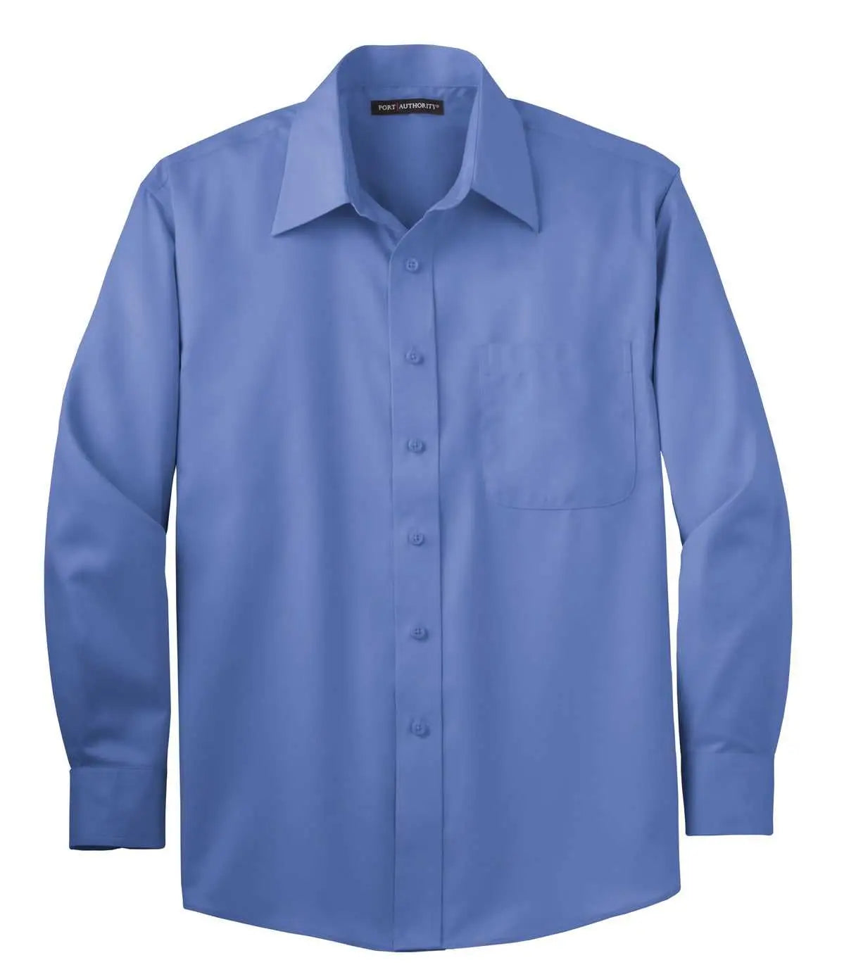 Port Authority S638 Non-iron Twill Shirt - Ultramarine Blue