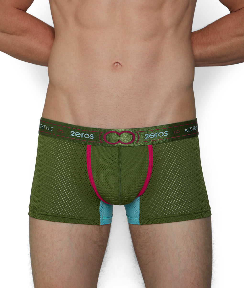 2eros Aeolus Trunk - Green Gale / Small
