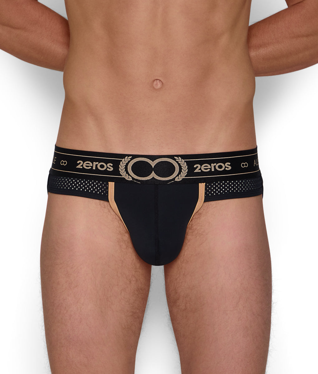 2eros Apollo Jockstrap - Lunar Black / Large