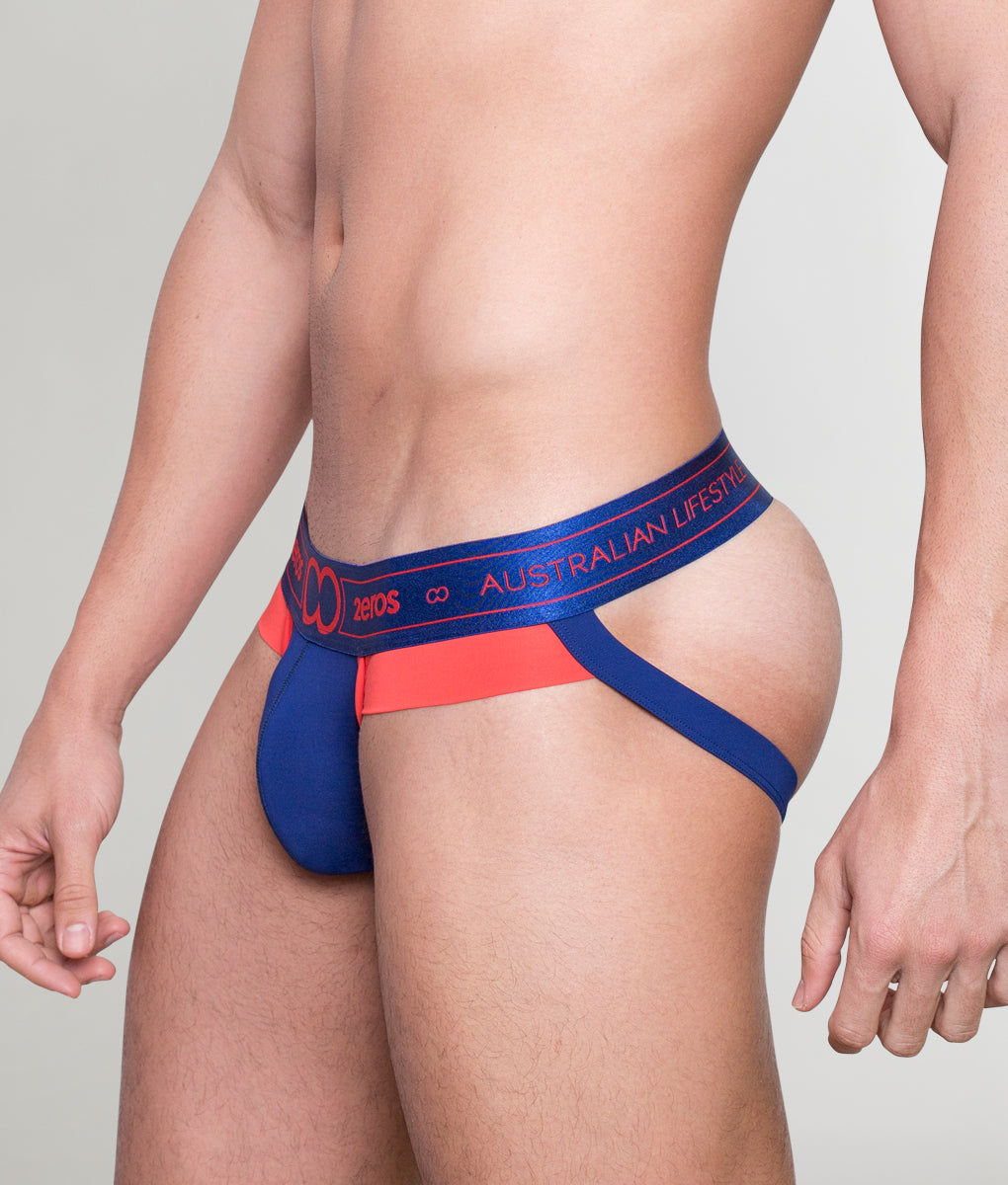 2eros Kratos Jockstrap - Fiery Seas / Small
