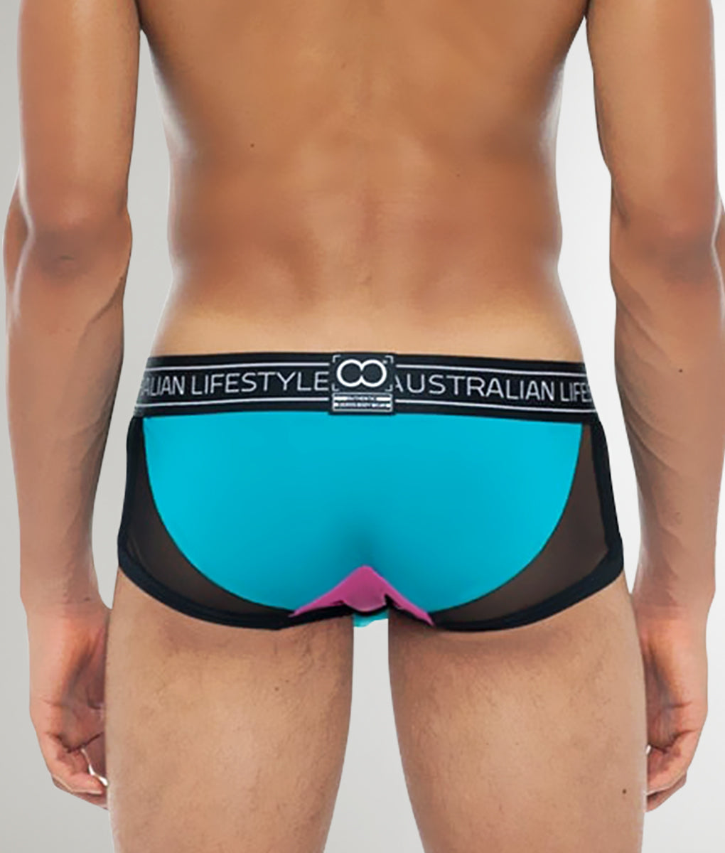 2eros Poseidon Mesh Trunk - Blue / X-small