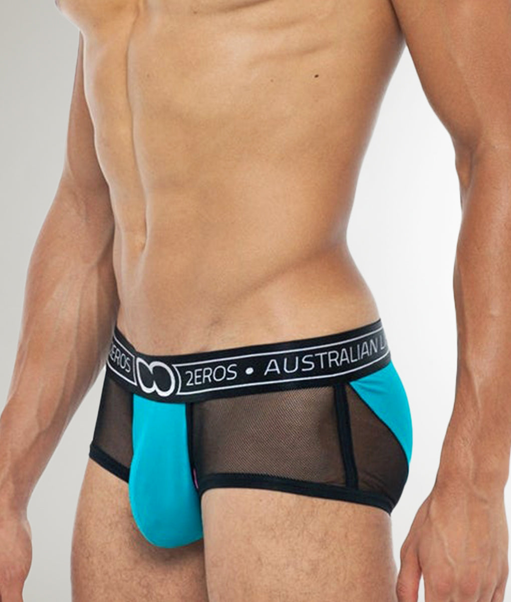 2eros Poseidon Mesh Trunk - Blue / X-small