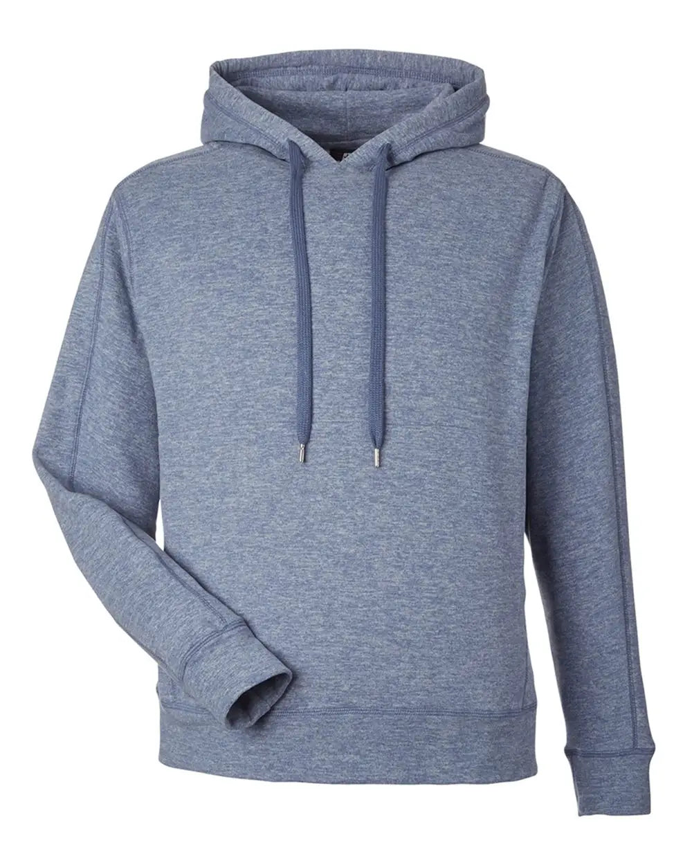 J. America 8740 Electric Fleece Hooded Sweatshirt - Midnight - Navy / s