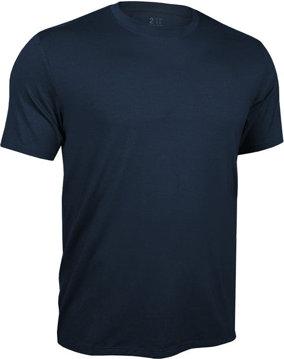 2undr Crew Neck Tee Shirt (navy)