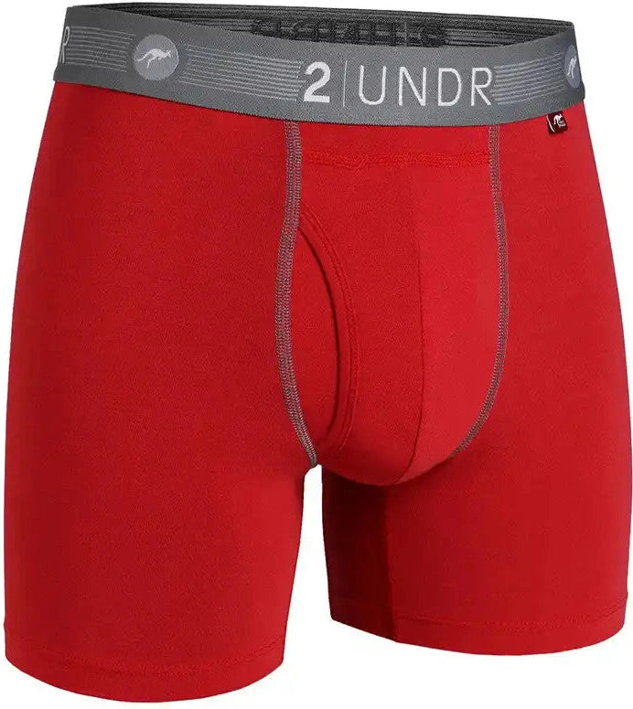 2undr Flow Shift Boxer Brief Red