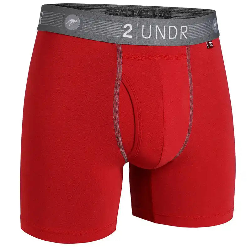 2undr Flow Shift Boxer Brief Red