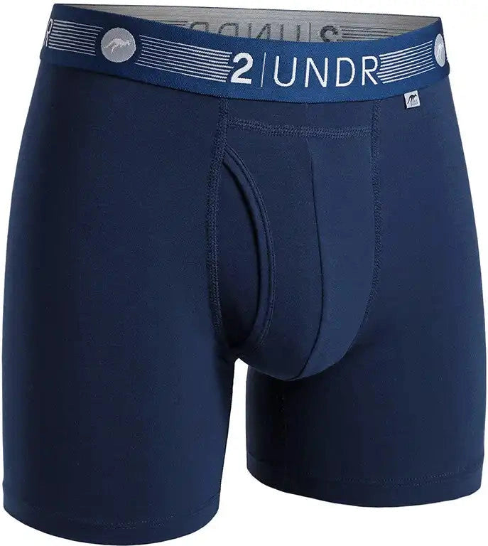 2undr Flow Shift Brief Navy