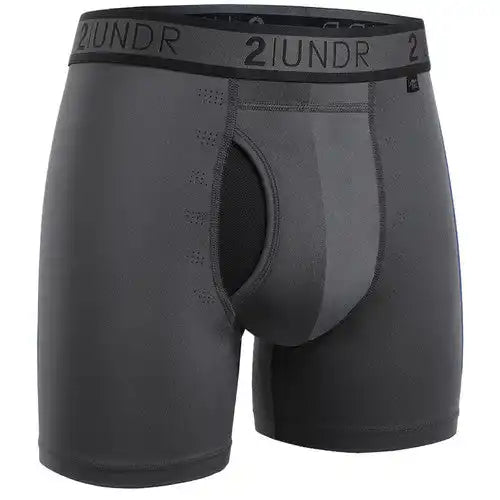 2undr Sport Shift Boxer Brief Men’s Charcoal