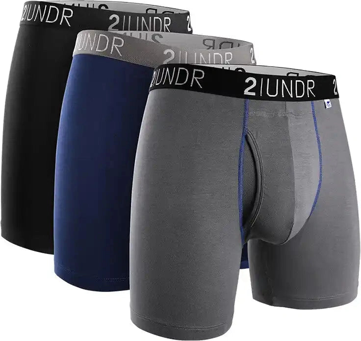 2undr Swing Shift Boxer Brief 3 Pack Asst
