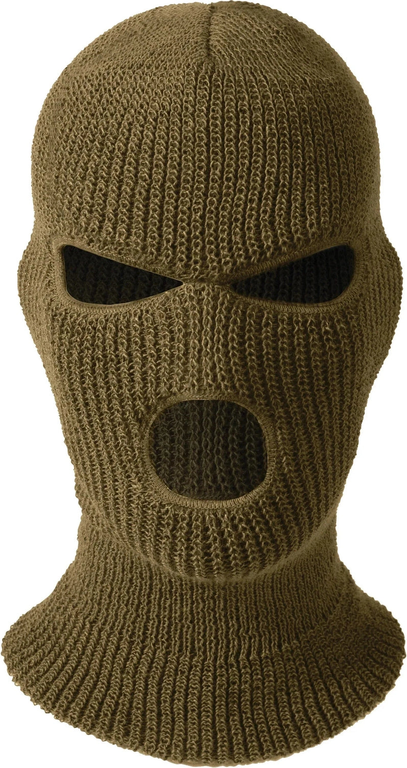 3 Hole Face Mask - Coyote Brown