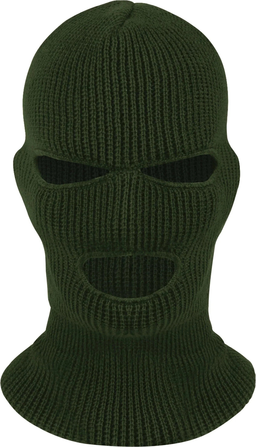 3 Hole Face Mask - Olive Drab