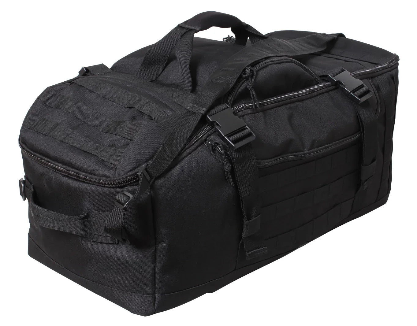 3-in-1 Convertible Mission Bag - Black