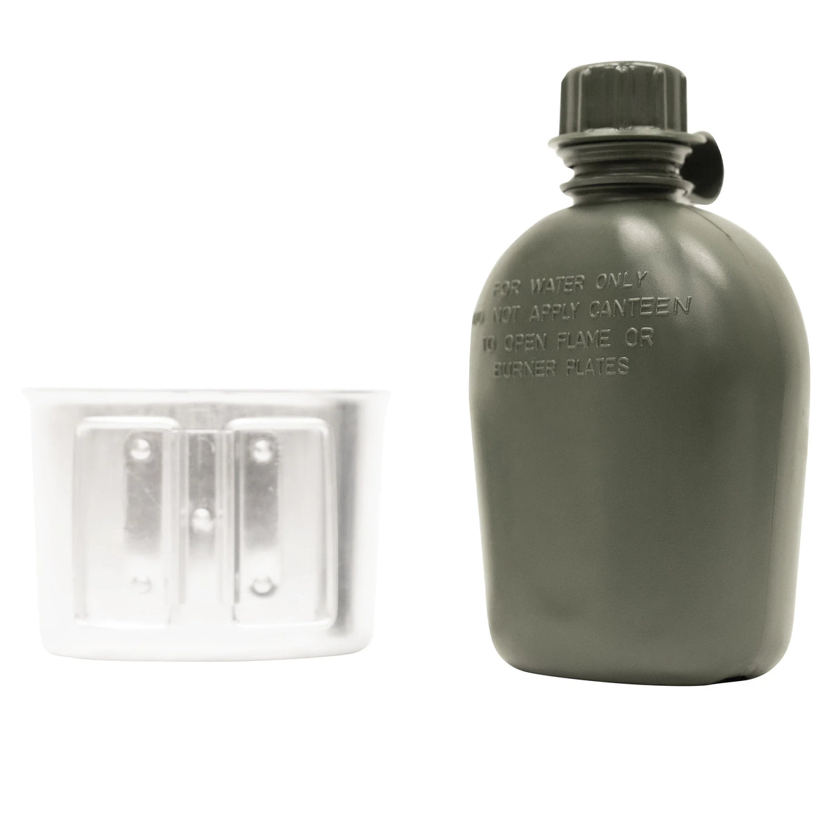 3 Piece Canteen Kit with Cover & Aluminum Cup