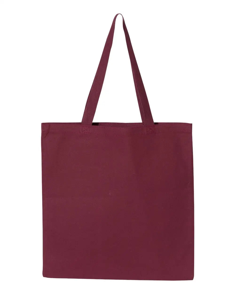 Q-tees Q800 Promotional Tote - Maroon - one Size Fits Most