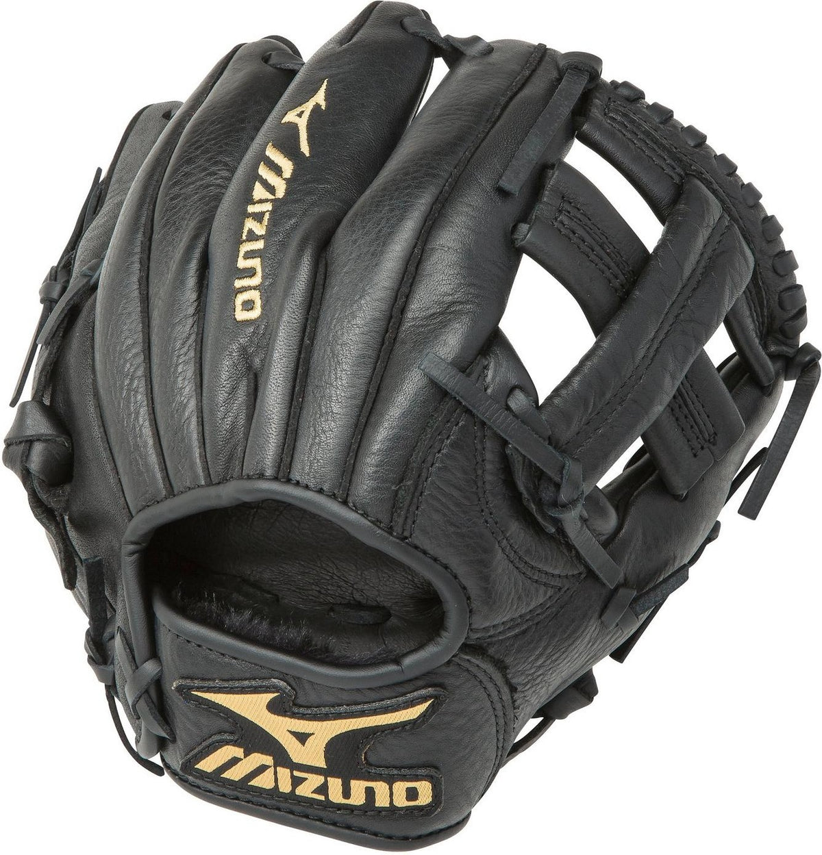 Mizuno Classic Pro GXT2A Training 9.00" Glove - Black - HIT a Double - 1