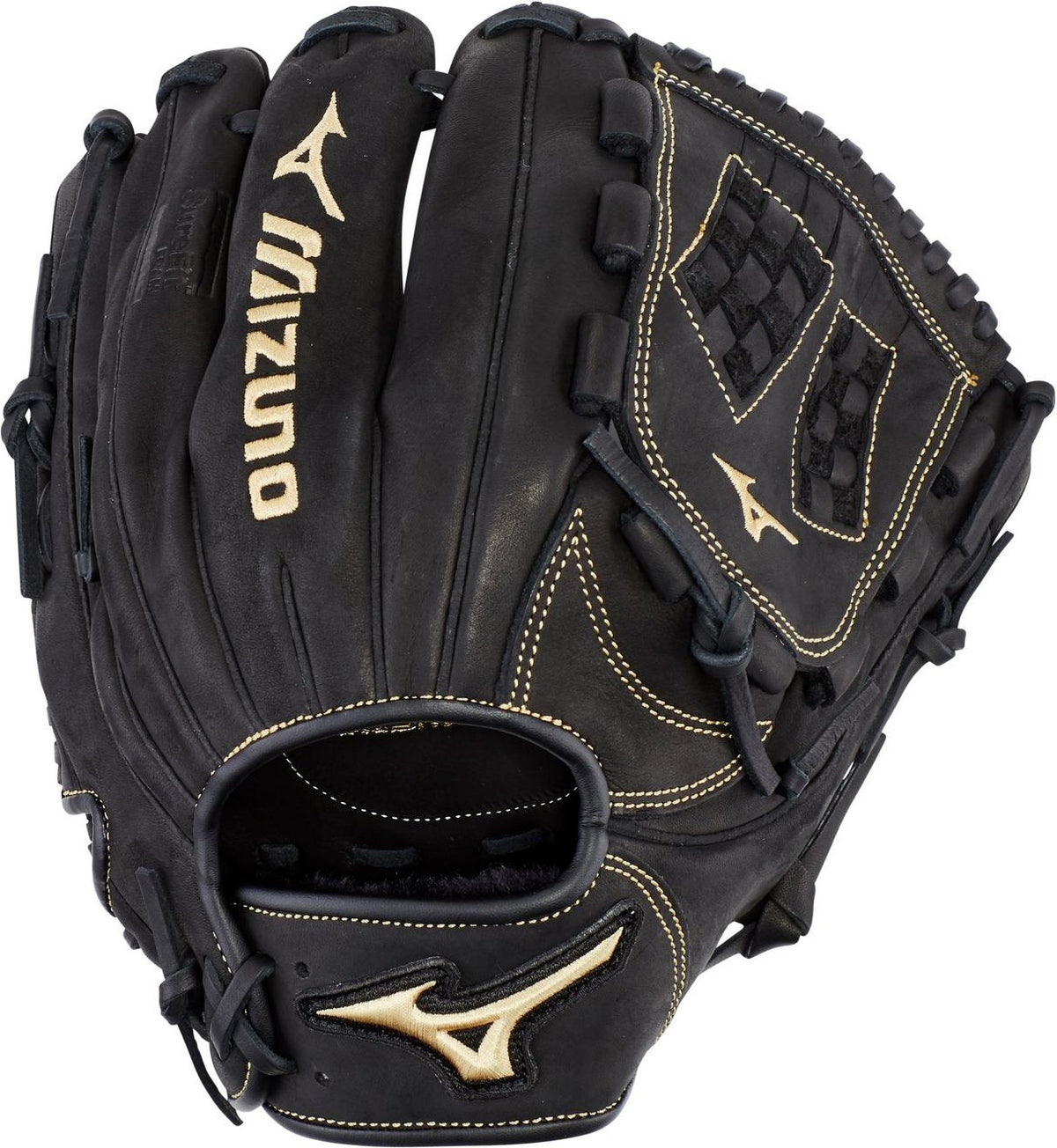 Mizuno MVP Prime Fastpitch Infield Glove 11.50" - Black - HIT a Double - 1