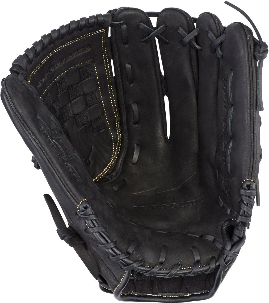 Mizuno MVP Prime Fastpitch 1st Base Glove 13.00" - Black - HIT a Double - 1