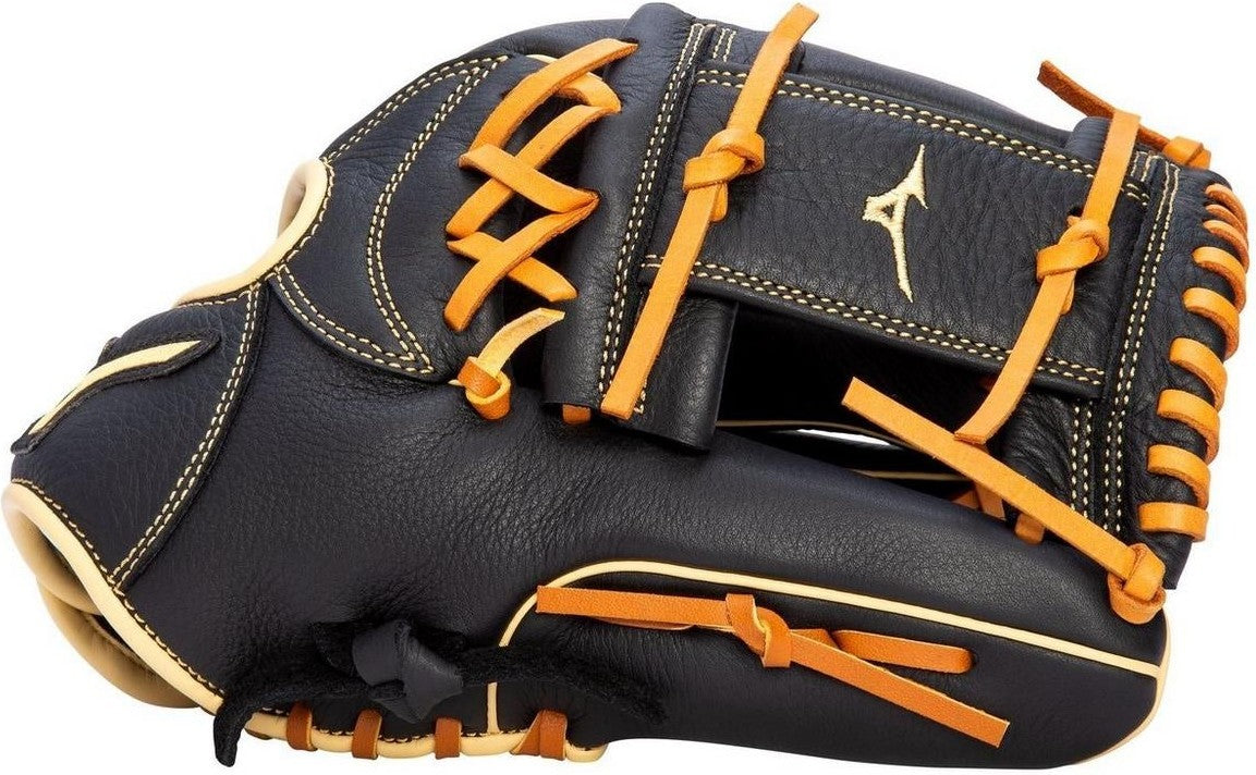 Mizuno Prospect Select Series Infield/Pitcher Baseball Glove 11.50" - Black-Brown - HIT a Double - 1