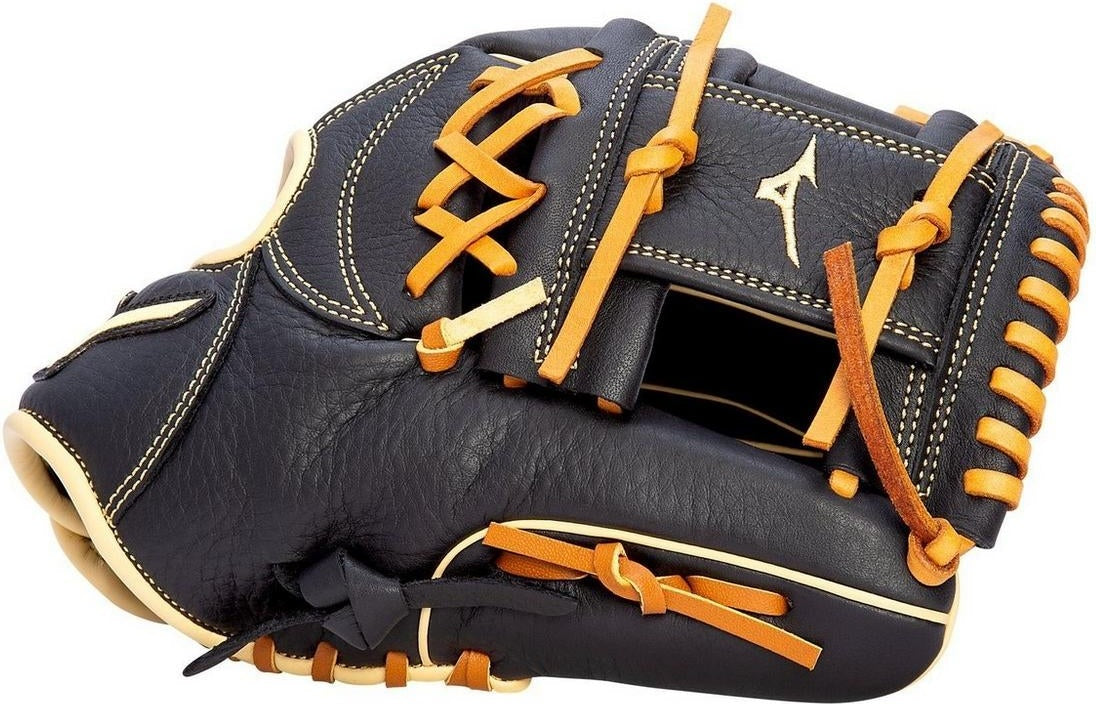 Mizuno Prospect Select Series Infield Baseball Glove 11.00" - Black-Brown - HIT a Double - 1
