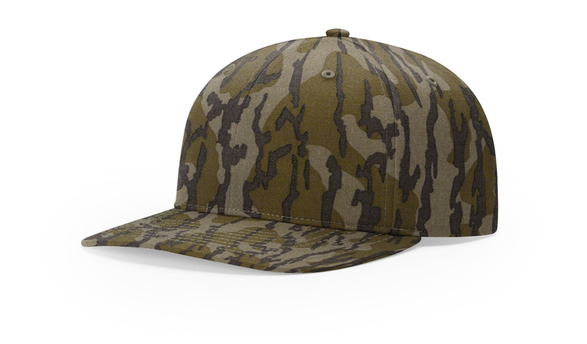 Richardson 312P Printed Mid Pro Twill Cap - Mossy Oak