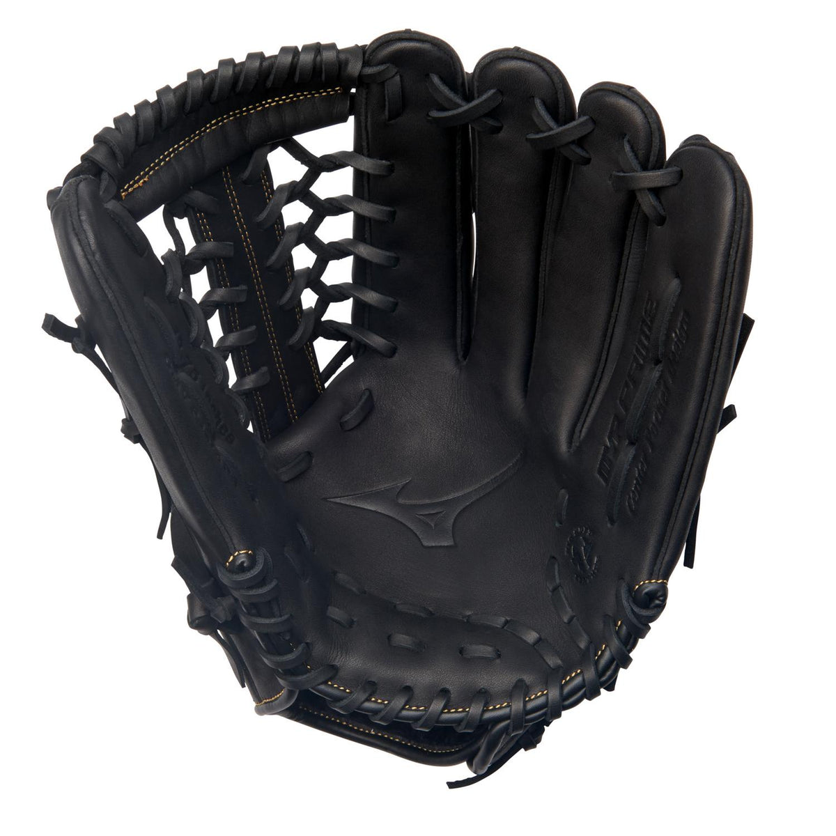 Mizuno MVP Prime Outfield Baseball Glove 12.75" - Black-Almond - HIT a Double - 1