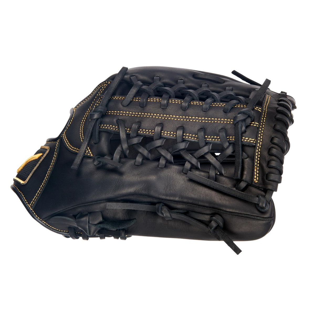 Mizuno MVP Prime Outfield Baseball Glove 12.75" - Black-Almond - HIT a Double - 1