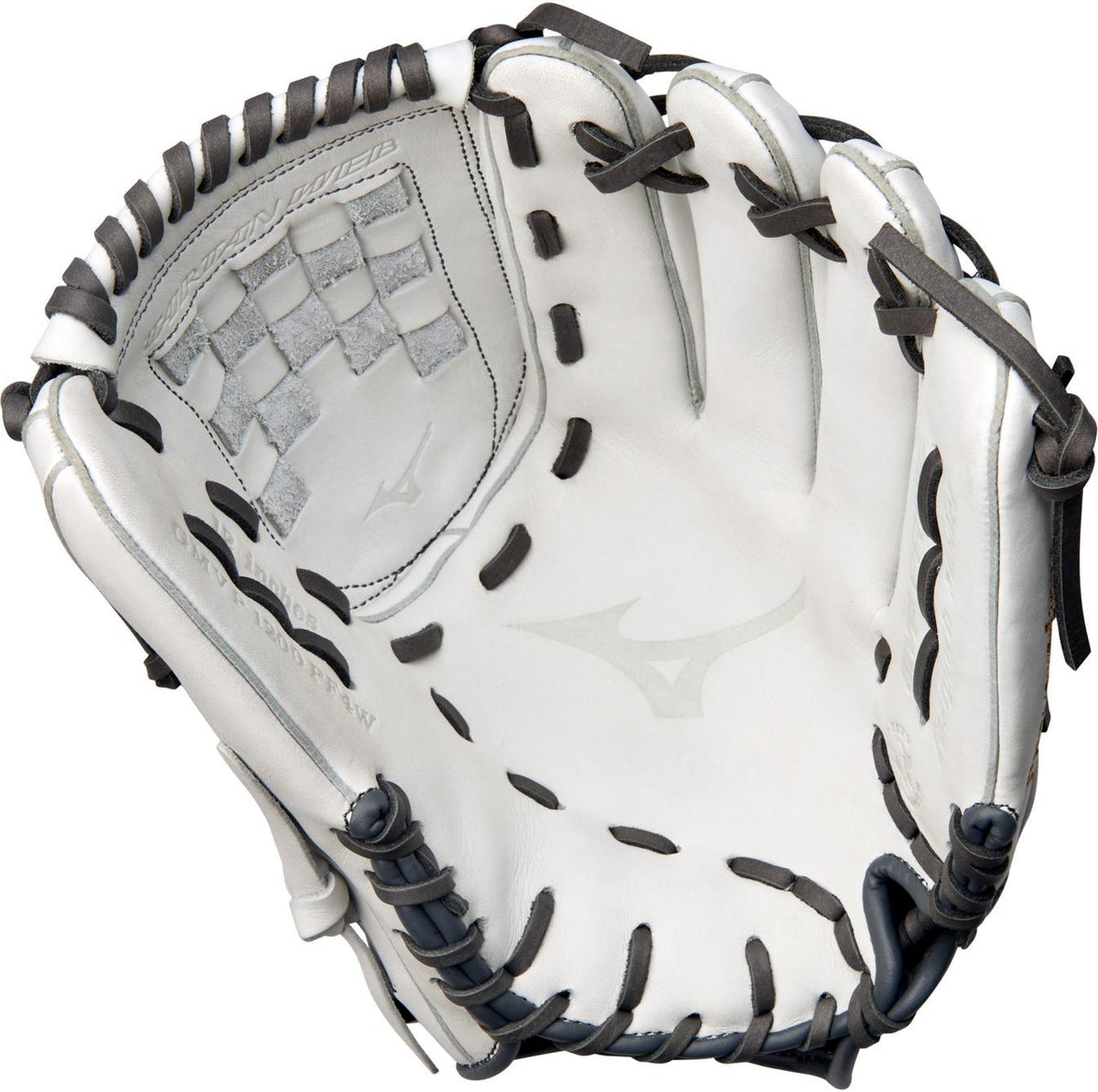 Mizuno MVP Prime Fastpitch Utility Glove 12.00" - White-Gray - HIT a Doubloe
