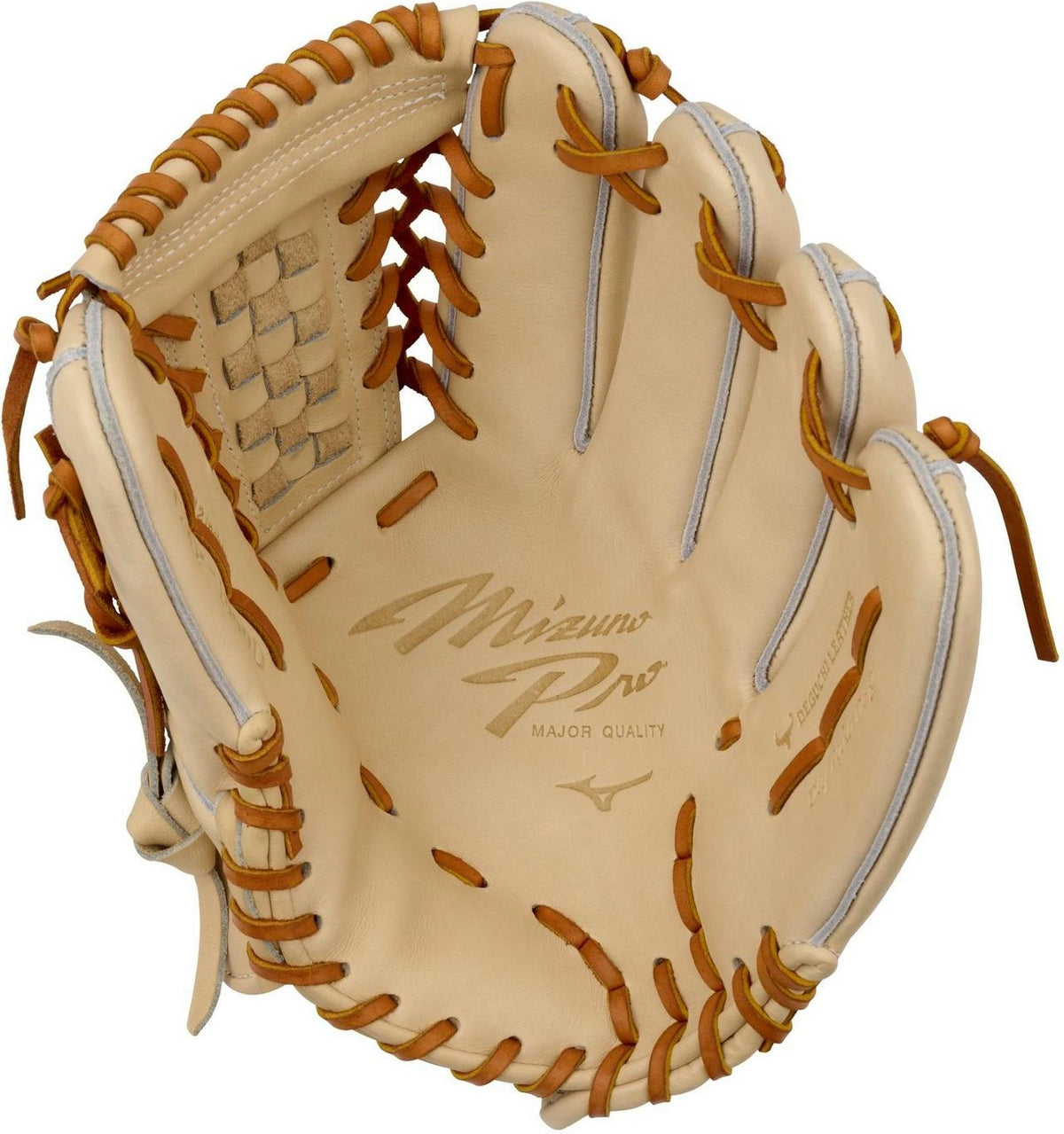 Mizuno GMP-1000D Pro Premium Pitcher Baseball Glove 12.00" - Tan - HIT a Doubloe