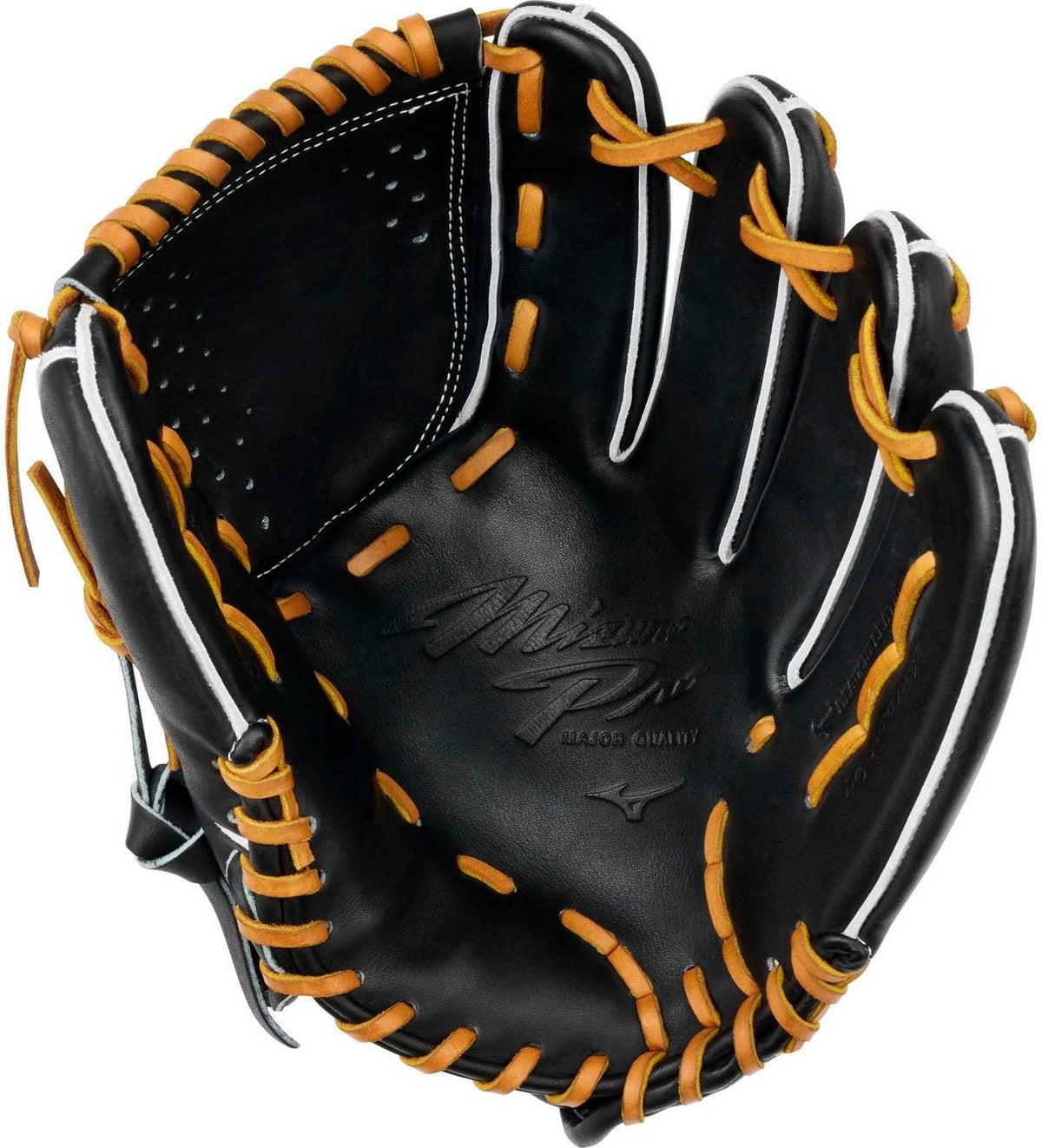 Mizuno GMP-1100D Pro Premium Pitcher Baseball Glove 12.00" - Black - HIT a Doubloe
