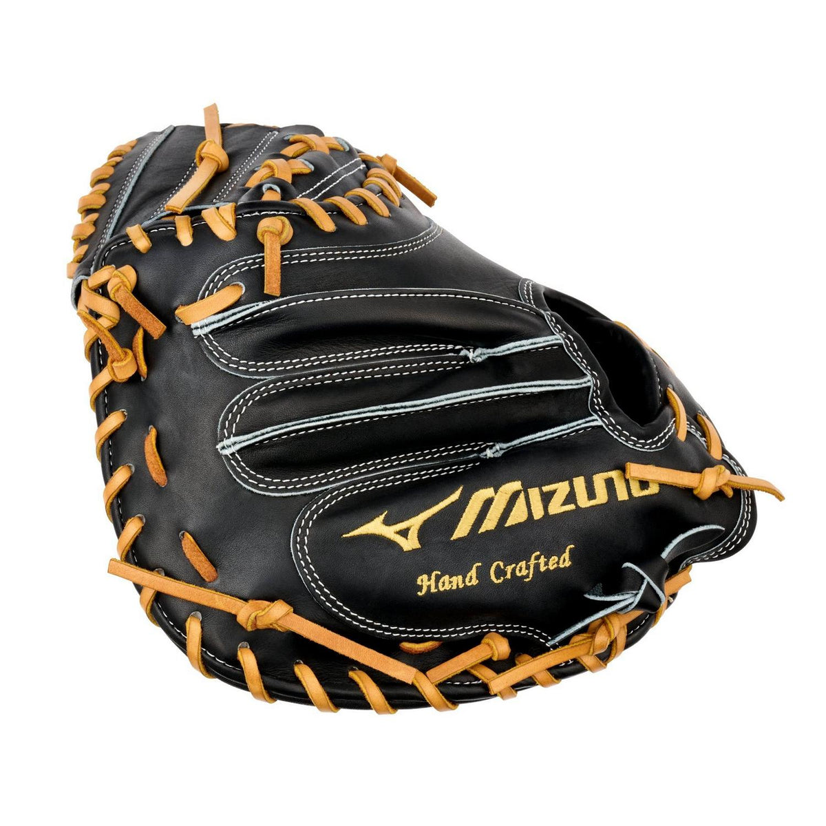 Mizuno GMP-2000 Pro Premium Catchers Mitt Baseball Glove 33.5" - Black - HIT a Doubloe