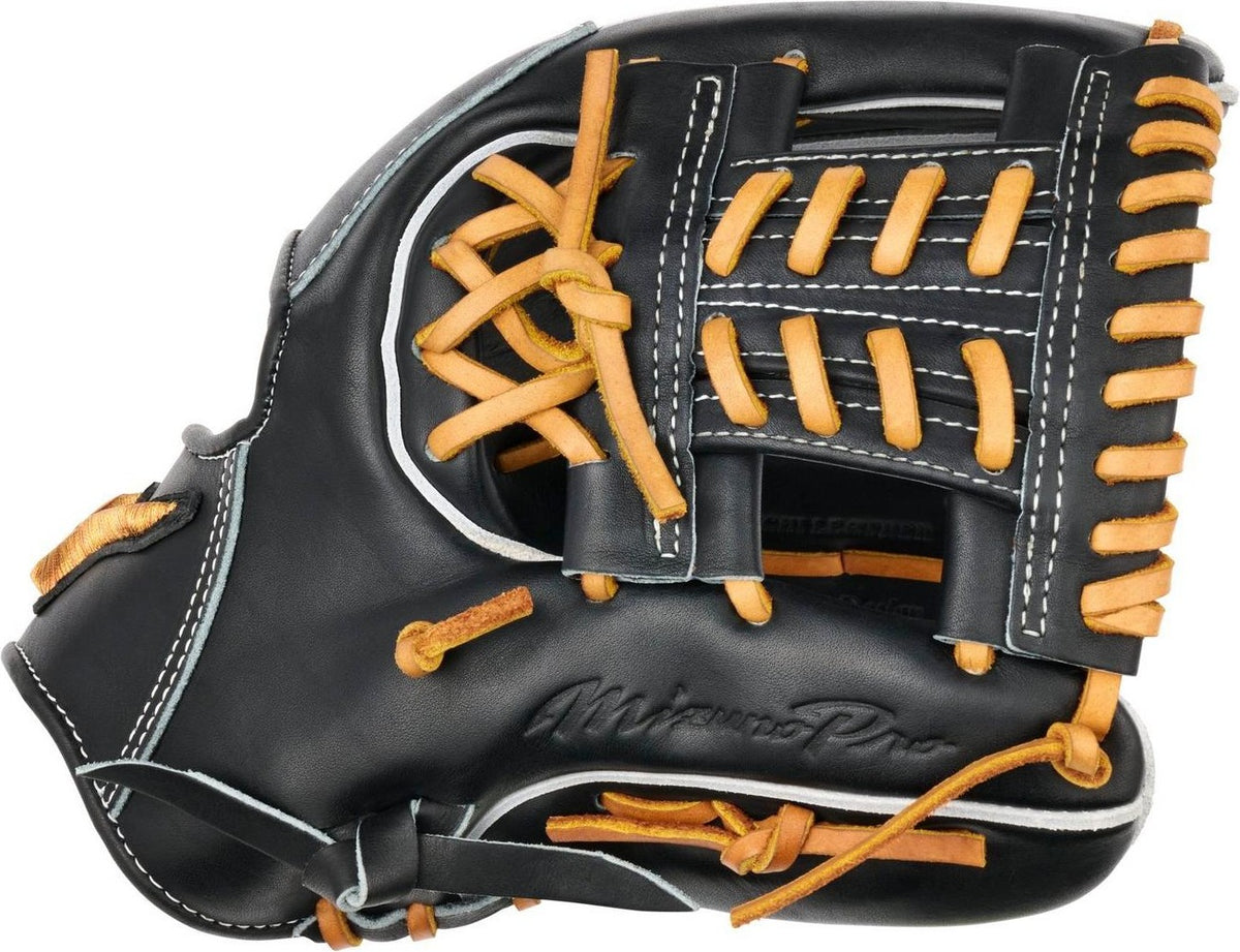 Mizuno GMP-4000R Pro Premium Infielder Baseball Glove 11.50" - Black - HIT a Doubloe