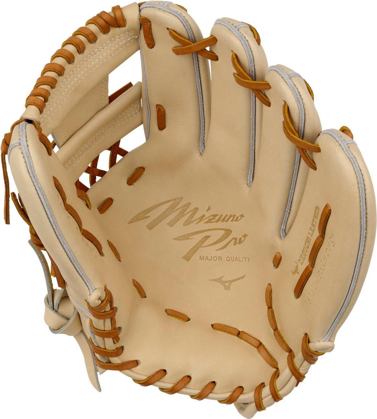 Mizuno GMP-4000S Pro Premium Infielder Baseball Glove 11.50" - Tan - HIT a Doubloe